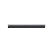 LG مكبر الصوت S95QR من LG, A soundbar is placed under TV in a white living room, rear speaker placed right next, S95QR, thumbnail 8