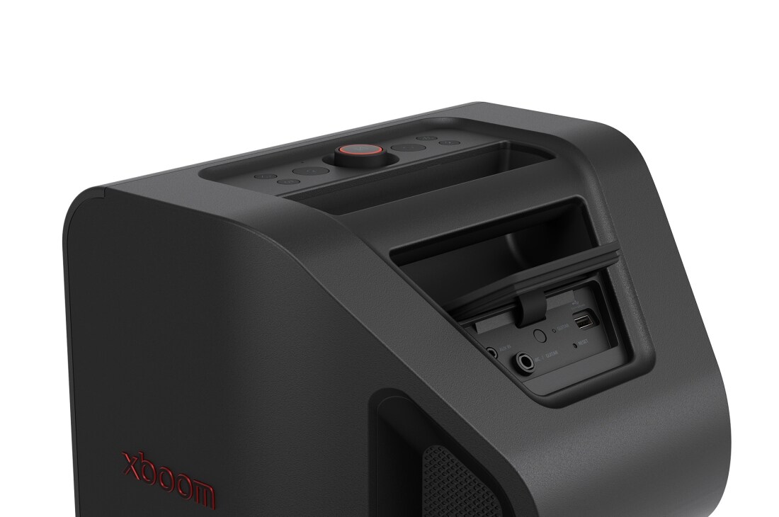 LG xboom Stage 301 تم ضبطه بواسطة will.i.am, rear-side view close-up, STAGE301, thumbnail 14
