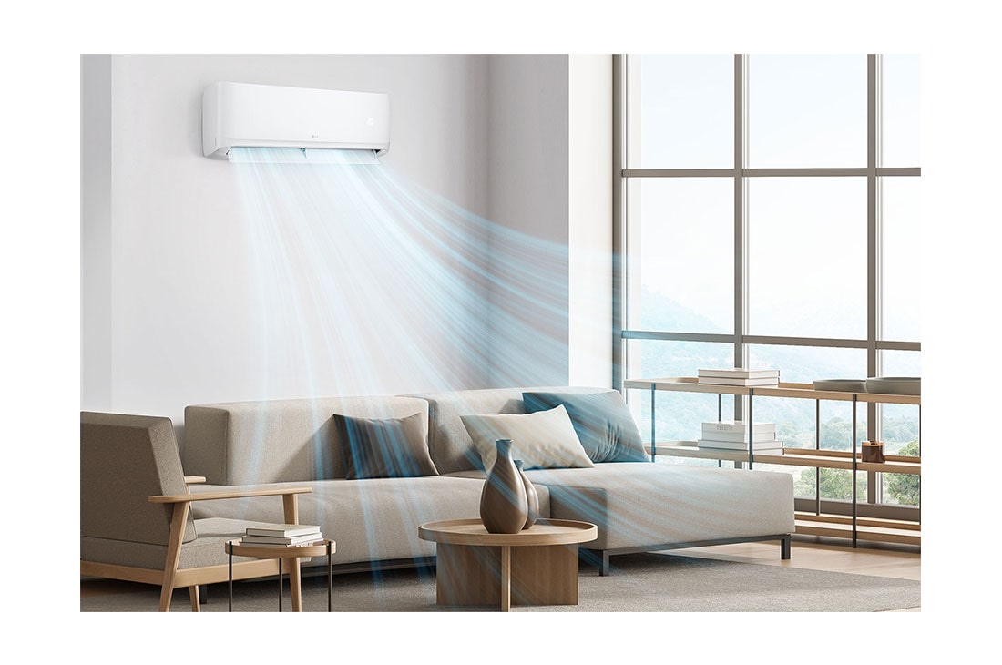 LG مكيف سبليت سعة 2.5 طن، عاكس مزدوج وتبريد نفاث, صورة نمط الحياة, T30ZCA, thumbnail 13