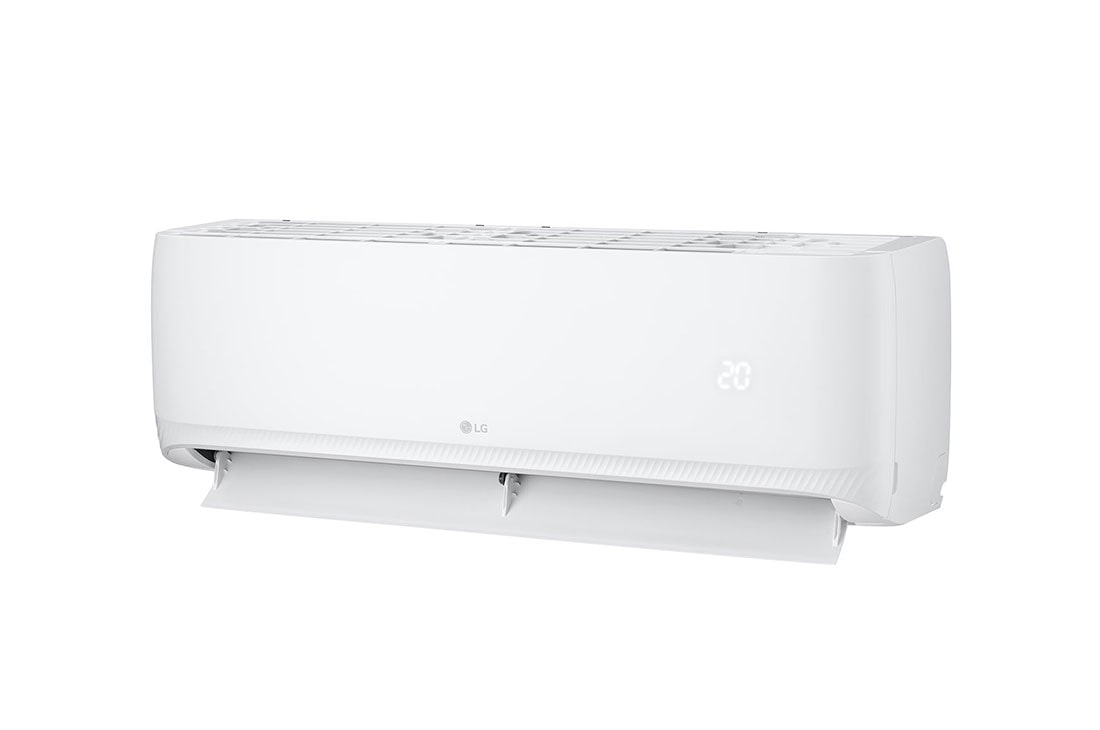 LG مكيف سبليت سعة 1.5 طن، عاكس مزدوج وتبريد نفاث, مظهر مفتوح يوضح الجانب الأيمن, T18ZCA, thumbnail 4