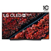 LG تلفزيون OLED مقاس 65 بوصة من مجموعة C9 من LG تصميم الشاشة السينمائية الرائعة، تلفزيون 4K HDR الذكي w/ThinQ AI, OLED65C9PVA, thumbnail 1