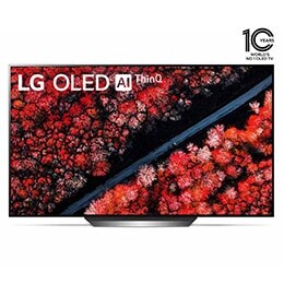 تلفزيون OLED مقاس 77 بوصة من مجموعة C9 من LG تصميم الشاشة السينمائية الرائعة، تلفزيون 4K HDR الذكي w/ThinQ AI2