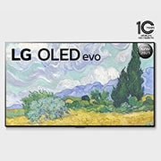 LG تلفزيون OLED مقاس 65 بوصة من مجموعة G1، تصميم المعرض 4K بتقنية HDR السينمائية ومنصة WebOS الذكية وميزة تعتيم البكسل ThinQ AI, مظهر أمامي, OLED65G1PVA, thumbnail 1