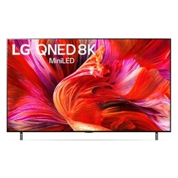 منظر أمامي لتلفزيون QNED من إل جي2