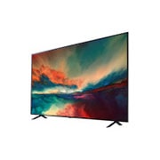 LG تلفزيون إل جي QNED MiniLED مقاس 75 بدقة 4K لعام 2023, منظر جانبي بزاوية 30 درجة مع صورة كاملة, 75QNED856RA, thumbnail 3