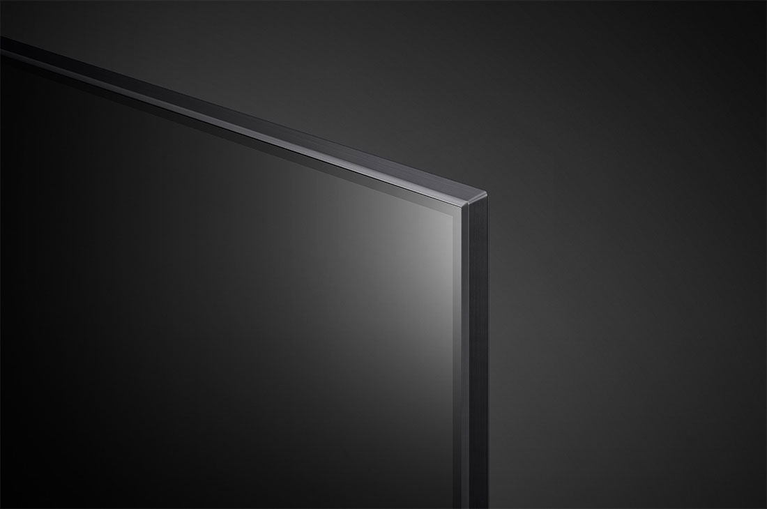 LG تلفزيون ال جي QNED مقاس 75 بوصة 4K من سلسلة QNED75 مع تقنية HDR وWebOS وجهاز التحكم عن بعد السحري, منظر عن قرب للحواف, 75QNED756RB, thumbnail 6