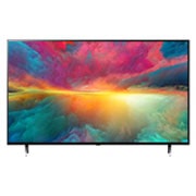 LG تلفزيون ال جي QNED مقاس 75 بوصة 4K من سلسلة QNED75 مع تقنية HDR وWebOS وجهاز التحكم عن بعد السحري, منظر أمامي مع صورة كاملة, 75QNED756RB, thumbnail 2