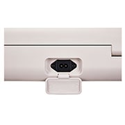 LG شاشة لمس مقاس 27 بوصة بتصميم حقيبة محمولة من إل جي, صورة مقربة لموصل الطاقة, 27LX5QKNA, thumbnail 12