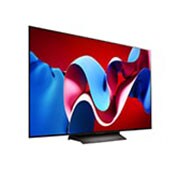 LG تلفزيون LG OLED evo C4 4K الذكي مقاس 55 بوصة المدعوم بجهاز التحكم AI Magic remote وتكنولوجيا الصوت Dolby Vision وواجهة webOS24 طراز عام 2024, صورة جانبية مائلة لليمين لتلفزيون LG OLED evo TV،‏ OLED C4, OLED55C46LA, thumbnail 6