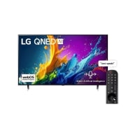 LG تلفزيون LG QNED QNED80T 4K الذكي مقاس 65 بوصة المدعوم بجهاز التحكم AI Magic remote وميزة HDR10 وواجهة webOS24 طراز عام 2024, 65QNED80T6B, thumbnail 1