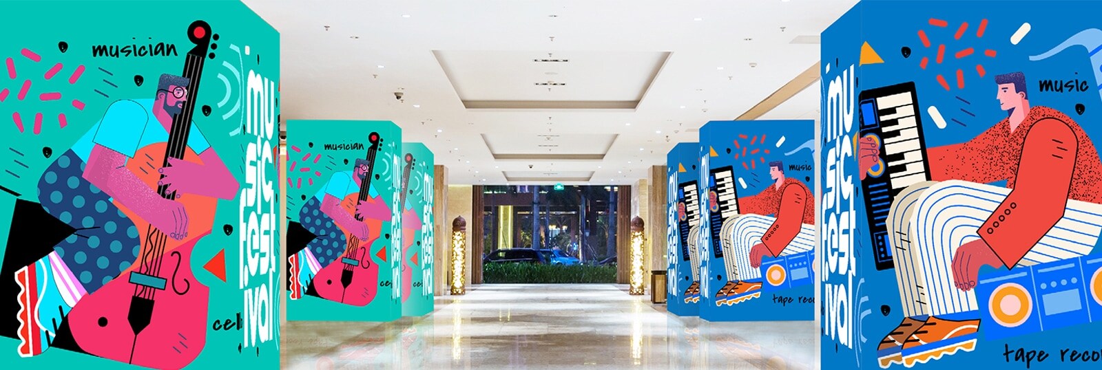 تصميم زاوية 90 درجة متاح