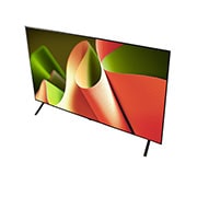 LG تلفزيون LG OLED B4 4K الذكي مقاس 55 بوصة المدعوم بجهاز التحكم AI Magic remote وتكنولوجيا الصوت Dolby Vision وواجهة webOS24 طراز عام 2024, صورة بزاوية من الأعلى لتلفزيون LG OLED TV،‏ OLED B4, OLED55B46LA, thumbnail 10