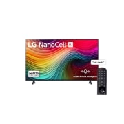 LG تلفزيون LG NanoCell NANO80T 4K الذكي مقاس 55 بوصة المدعوم بجهاز التحكم AI Magic remote وميزة HDR10 وواجهة webOS24 طراز عام 2024, 55NANO80T6A, thumbnail 1