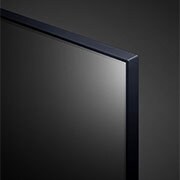 LG تلفزيون LG UHD UT80 4K الذكي مقاس 55 بوصة المدعوم بجهاز التحكم AI Magic remote وميزة HDR10 وواجهة webOS24 طراز عام 2024, صورة مقربة للحافة العليا من تلفزيون LG UHD TV، طراز UT, 55UT80006LB, thumbnail 6