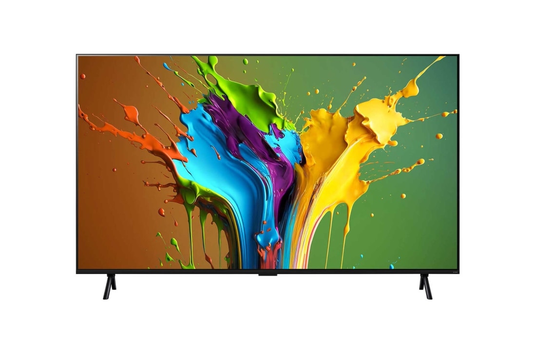 LG تلفزيون LG QNED QNED89T 4K الذكي مقاس 98 بوصة المدعوم بجهاز التحكم AI Magic remote وميزة HDR10 وواجهة webOS24 طراز عام 2024, صورة أمامية لتلفزيون LG QNED TV، وQNED89, 98QNED89T6A, thumbnail 2