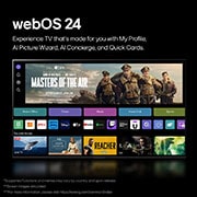 LG تلفزيون LG OLED evo G4 4K الذكي مقاس 97 بوصة المدعوم بجهاز التحكم AI Magic remote وتكنولوجيا الصوت Dolby Vision وواجهة webOS24 طراز عام 2024, life style WebOS, OLED97G46LA, thumbnail 10