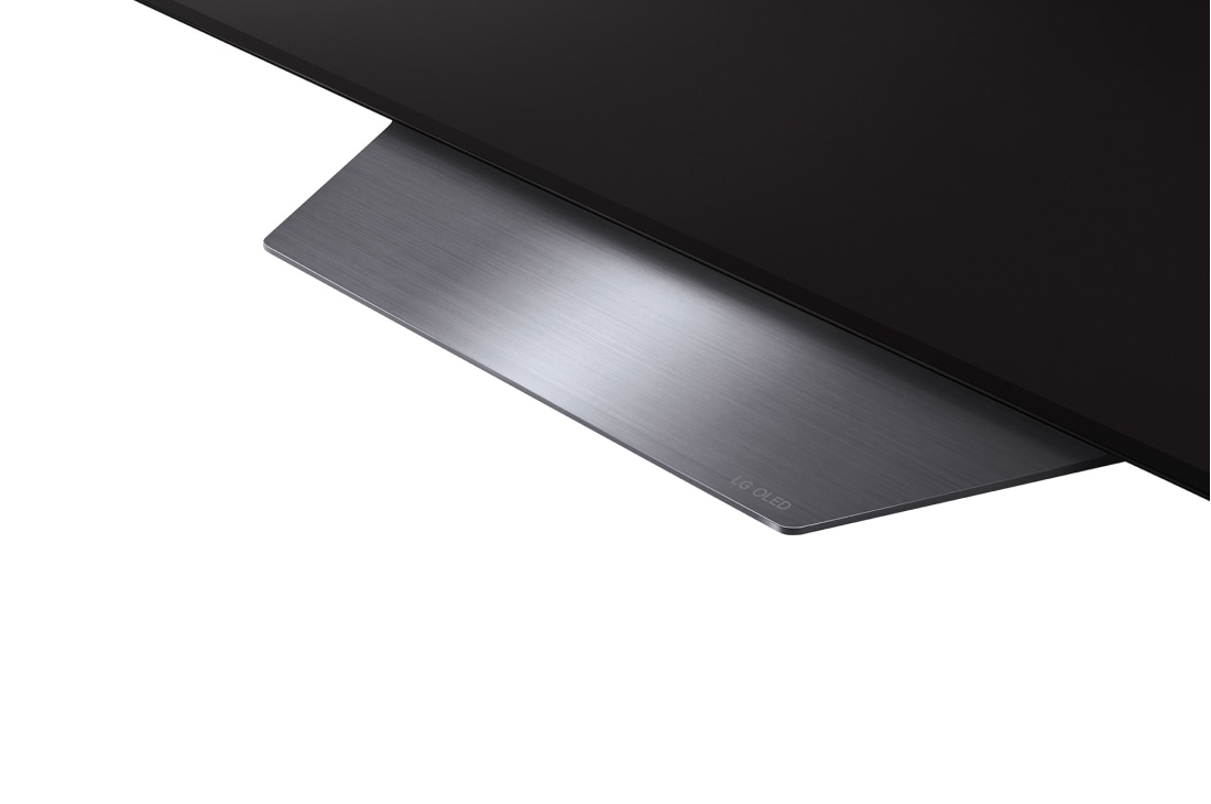 LG تلفزيون LG OLED evo CS4 4K الذكي مقاس 55 بوصة, جهاز التحكم AI Magic remote وتكنولوجيا الصوت Dolby Vision وواجهة webOS24 , 2024, Close-up image of LG OLED evo TV, OLED CS4 from the base, OLED55CS4VA, thumbnail 8