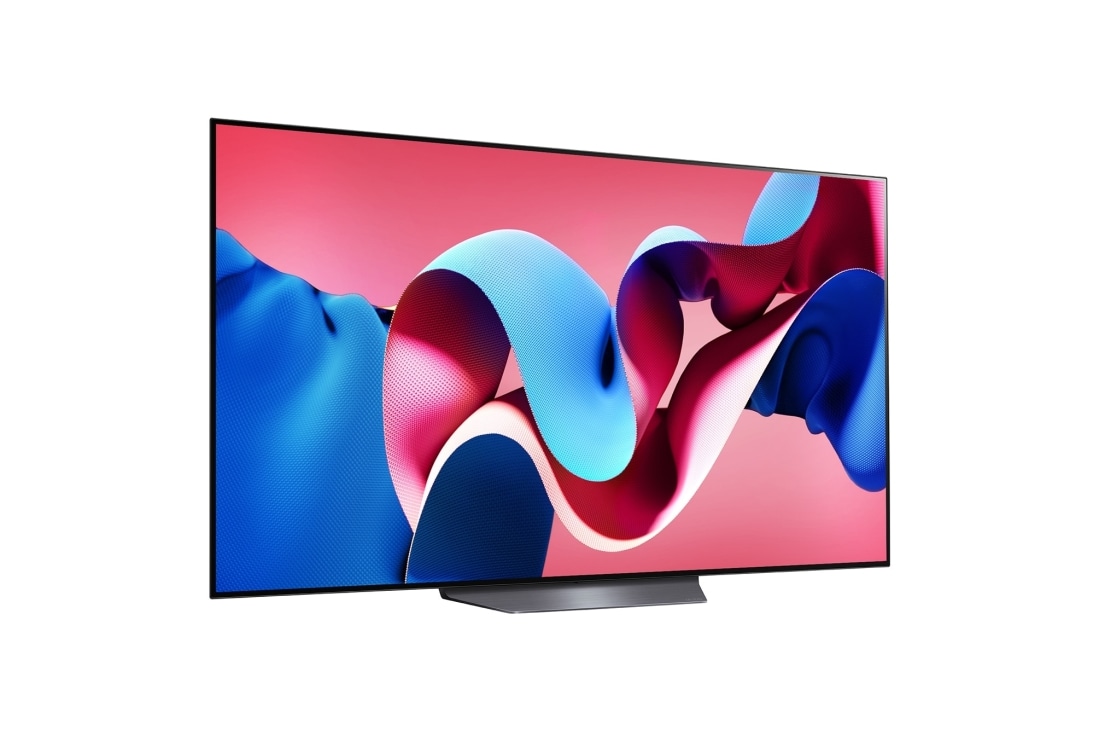 LG تلفزيون LG OLED evo CS4 4K الذكي مقاس 65 بوصة, جهاز التحكم AI Magic remote وتكنولوجيا الصوت Dolby Vision وواجهة webOS24 , 2024, Slightly-angled right-facing side view of LG OLED evo TV, OLED CS4, OLED65CS4VA, thumbnail 6