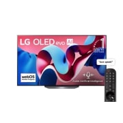 LG تلفزيون LG OLED evo CS4 4K الذكي مقاس 65 بوصة, جهاز التحكم AI Magic remote وتكنولوجيا الصوت Dolby Vision وواجهة webOS24 , 2024, OLED65CS4VA, thumbnail 1