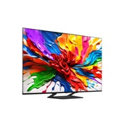 LG  تلفزيون LG QNED evo AI QNED93 الذكي مقاس 65 بوصة بدقة 4K 144Hz ومدعوم بجهاز التحكم AI Magic remote وواجهة webOS25 طراز عام 2025, صورة جانبية بزاوية مائلة لليمين لتلفزيون LG QNED evo QNED93 TV., 65QNED93A6A, thumbnail 2