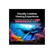 LG تلفزيون LG QNED evo AI QNED9M الذكي مقاس 65 بوصة بدقة 4K 144Hz ومدعوم بجهاز التحكم AI Magic remote وواجهة webOS25 طراز عام 2025 , يسبح حوت نحو المشاهد عبر جهاز QNED9M موضوع وسط الشعاب المرجانية في المحيط. يشير النص إلى مدى روعة التفاصيل التي تظهر جودة 4K الفريدة. , 65QNED9MA6A, thumbnail 4