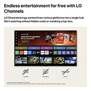 LG تلفزيون LG NANO AI NU85 الذكي 4K مقاس 85 بوصة،تجربة مشاهدة غامرة مع ذكاء اصطناعي وتصميم أنيق, تنتقل الشاشة الرئيسية لتلفزيون LG NANO 4K UHD AI NU85 إلى واجهة قنوات LG Channels، لعرض قنوات تلفزيونية مباشرة وأفلام مجانية ومحتوى حصري. فهو يسلط الضوء على الوصول المباشر إلى مئات خيارات الترفيه دون , 85NU840B6LA, thumbnail 11