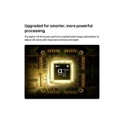 LG تلفزيون LG NANO 4K AI NU85 الذكي مقاس 85 بوصة، إصدار 2026, يتألق معالج alpha 7 AI Processor 4K Gen9 في LG NANO 4K UHD AI NU85 في وسط لوحة دوائر كهربائية صفراء، مما يبرز معالجة الذكاء الاصطناعي الأكثر ذكاءً وقوة التي تعزز وضوح الصورة بدقة 4K مع تحسين التباين و, 85NU850B6LA, thumbnail 6