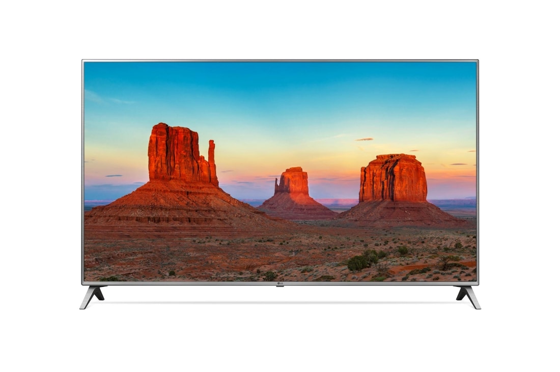 LG سلاسل تلفزيون UHD مقاس 65 بوصة UK6500 من LG شاشة IPS 4K، تلفزيون 4K HDR LED الذكي، w/ThinQ AI, 65UK6500PVA