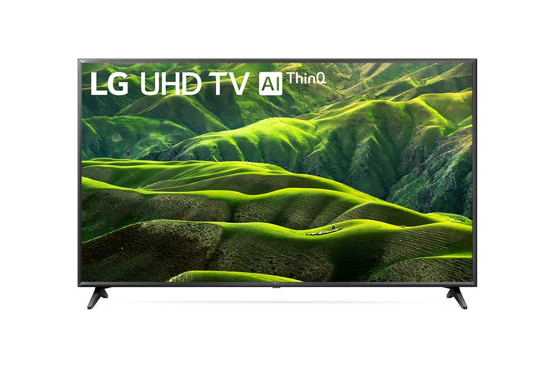 LG تلفزيون UHD مقاس 55 بوصة من مجموعة UK7100 ، شاشة IPS 4K، تلفزيون 4K HDR LED الذكي، w/ThinQ AI, 55UM7100PVB