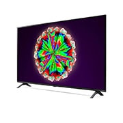 LG تلفزيون إل جي نانوسيل، 49 بوصة، موديل NANO80، التصميم شاشة سينمائية 4k، نطاق ديناميكي فعال  WebOS HDR ذكي مع تقنية الذكاء الاصطناعي ThinQ Al، وخفض شدة الإضاءة الموضعية, 49NANO80VNA, thumbnail 3