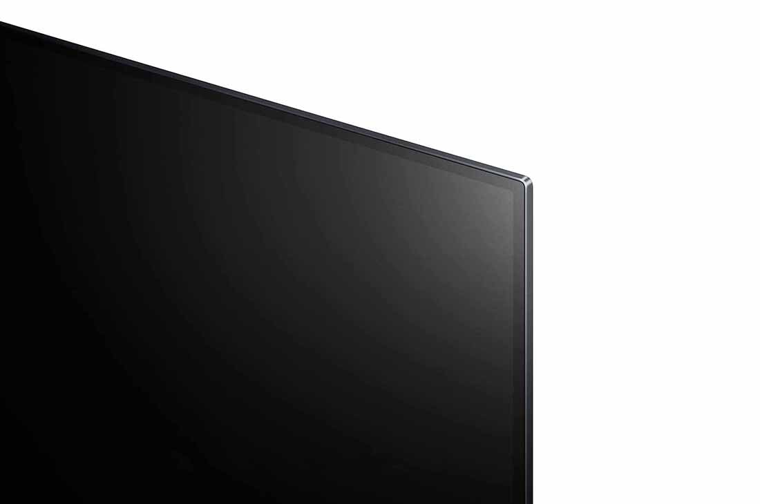 LG تلفزيون OLED مقاس 77 بوصة من مجموعة G1، بتصميم المعرض 4K وتقنية HDR السينمائية ومنصة WebOS الذكية وميزة تعتيم البكسل ThinQ AI, مظهر عن قرب يوضح باب ميني واش, OLED77G1PVA, thumbnail 10