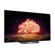 LG تلفزيون ال جي OLED مقاس 77 بوصة من مجموععة B1 مع 4K HDR ونظام التشغيل webOS22 ومزودة بتقنية ThinQ AI., رؤية جانبية بزاوية 30 درجة مع صورة بينية, OLED77B1PVA, thumbnail 8