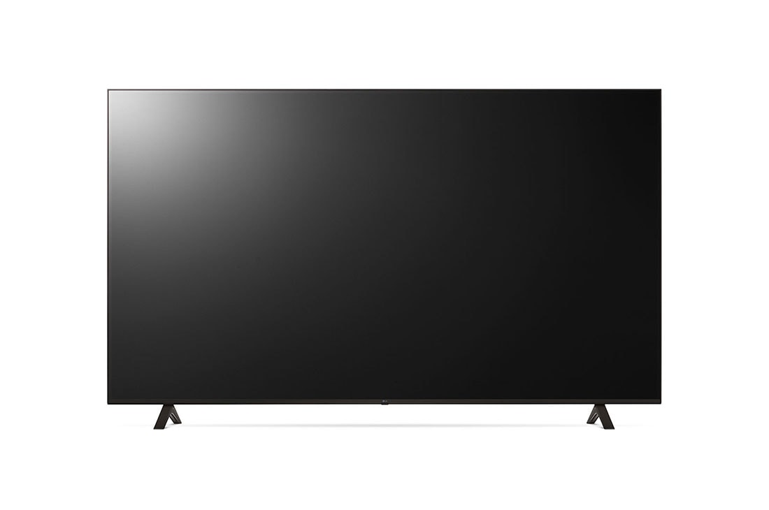 LG تلفزيون ال جي UHD مقاس 75 بوصة من سلسلة UQ90 مع 4K HDR ونظام التشغيل webOS22 ومزودة بتقنية ThinQ AI., منظر أمامي مع صورة بملء الشاشة, 75UQ90006LC, thumbnail 2