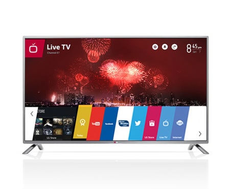 LG التلفزيون الذكي السينمائي الثلاثي الأبعاد مع WEBOS, 50LB6520