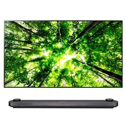 سلاسل تلفزيون SIGNATURE OLED مقاس 65 بوصة W8 من LG تصميم صورة على الجدار، تلفزيون 4K HDR الذكي، تلفزيون w/ThinQ AI2