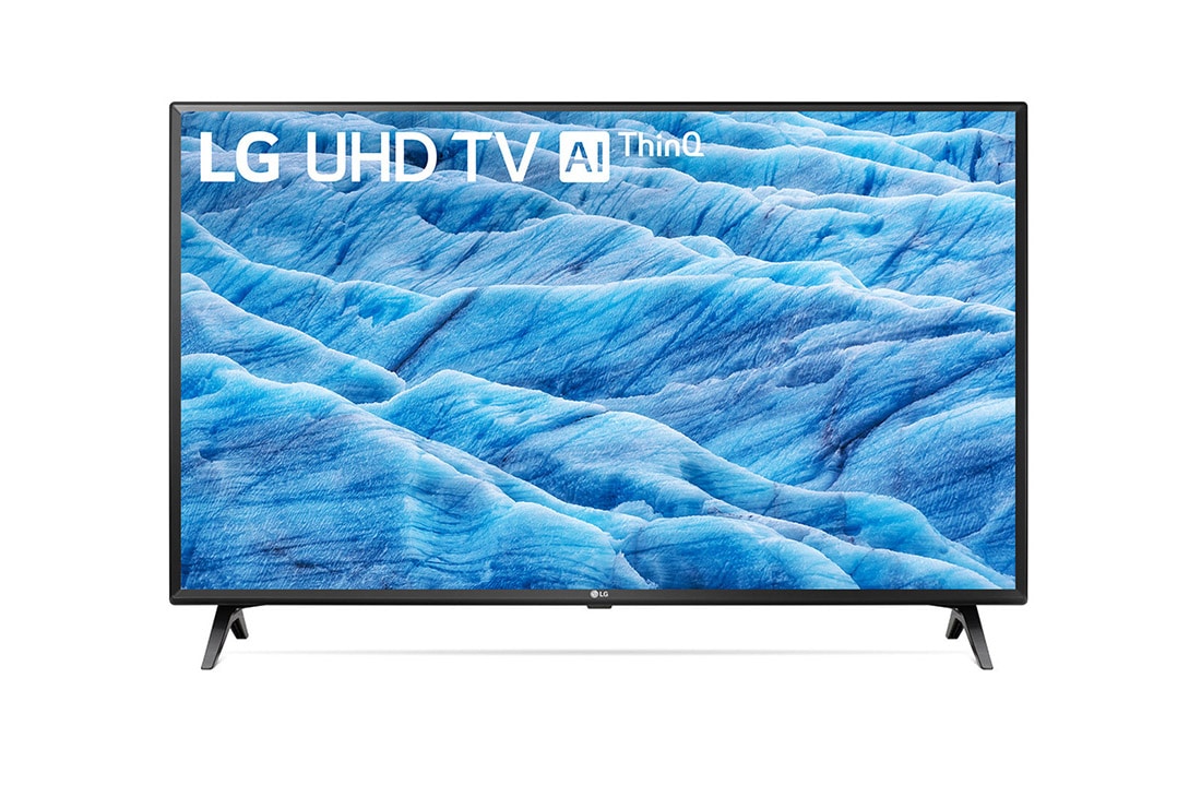 LG تلفزيون UHD مقاس 49 بوصة من مجموعة UK7340 من LG، شاشة IPS 4K، تلفزيون 4K HDR LED الذكي، w/ThinQ AI, 49UM7340PVA