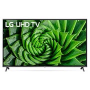LG تلفزيون إل جي 4 كي UHD فائق الدقة ، 75 بوصة موديل UN80، نطاق ديناميكي فعال WebSO 4k HDR الذكي مع تقنية الذكاء الاصطناعي ThinQ Al   , 75UN8080PVA, thumbnail 1
