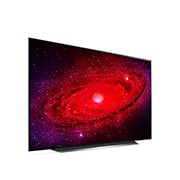 LG تلفزيون إل جي 77 بوصة أو إي إل دي  OLED   من سلسلة CX،  تصميم شاشة سينمائي 4K، شاشة سينمائية ذات نطاق ديناميكي ذكي HDR WebOS وبتقنية ThinQ Al الذكية وتعتيم البكسيل, OLED77CXPVA, thumbnail 6