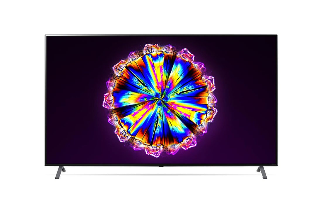 LG تلفزيون إل جي نانوسيل، 86 بوصة، موديل NANO90، التصميم شاشة سينمائية 4k، شاشة سينمائية ديناميكية فعالة  WebOS HDR ذكية مع تقنية الذكاء الاصطناعي ThinQ Al، ونظام تعتيم كامل, 65UN7100PVA_Front view, 86NANO90VNA, thumbnail 2