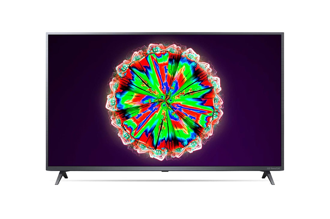 LG سلاسل تلفزيونات NanoCell TV 65 inch NANO79 من إل جي، 4K Active HDR, WebOS Smart ThinQ AI, مظهر أمامي, 65NANO79VND, thumbnail 2