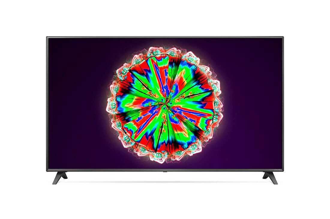 LG تلفزيونات NanoCell TV بحجم 65 بوصة من مجموعة NANO79, بتقنية Active HDR ومنصة webOS وتقنية ThinQ AI, مظهر أمامي, 75NANO79VNE, thumbnail 2