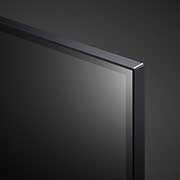 LG تلفزيون NanoCell 86 بوصة من مجموعة NANO90، بتصميم الشاشة السينمائية 4K بتقنية HDR ومنصة WebOS الذكية مع تقنية ThinQ AI, رؤية مقربة للوحة, 86NANO90VPA, thumbnail 8