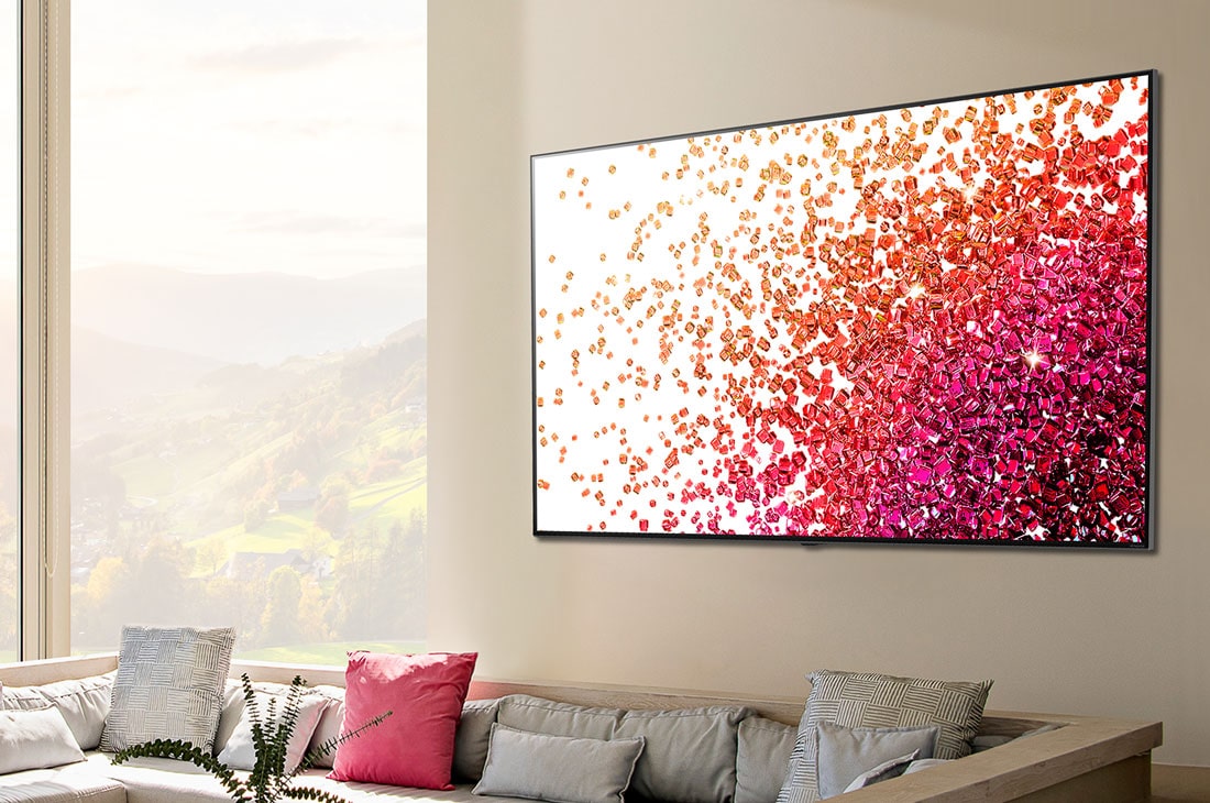 LG تلفزيون ال جي نانو سيل مقاس 86 بوصة بتصميم الشاشة السينمائية من سلسلة NANO75 مع تكنولوجيا ThinQ AI., Lifestyle Image 1, 86NANO75VPA, thumbnail 3