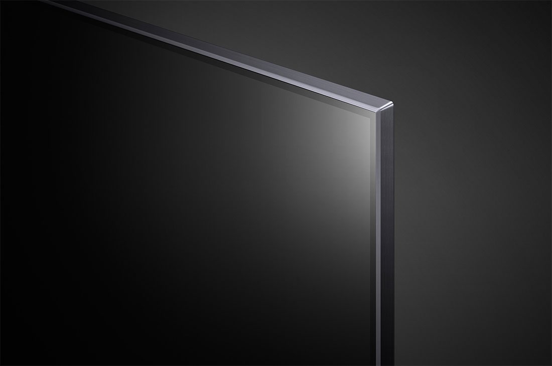 LG تلفزيون NanoCell مقاس 75 بوصة من مجموعة NANO85، بتصميم الشاشة السينمائية 4K وتقنية HDR النشطة ومنصة WebOS الذكية وميزة التعتيم الموضعي مع تقنية ThinQ AI, رؤية مقربة للوحة, 75NANO85VPA, thumbnail 8