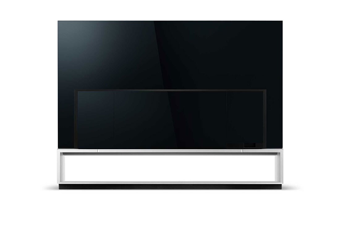 LG تلفزيون OLED 88 بوصة من مجموعة Z1 من إل جي، تصميم المعرض بتقنية HDR السينمائية ومنصة WebOS الذكية وتقنية ThinQ AI, مظهر خلفي, OLED88Z1PVA, thumbnail 9