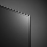 LG تلفزيون OLED مقاس 48 بوصة من مجموعة C1، بتصميم الشاشة السينمائية 4K وتقنية HDR السينمائية ومنصة WebOS الذكية وميزة تعتيم البكسل ThinQ AI, مظهر عن قرب يوضح الجزء الخلفي, OLED48C1PVB, thumbnail 11