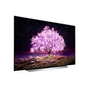 LG تلفزيون OLED 77 بوصة من مجموعة C1، بتصميم الشاشة السينمائية 4K وتقنية HDR السينمائية ومنصة WebOS الذكية وميزة تعتيم البكسل ThinQ AI, مظهر يوضح الفتح باستخدام نقرة على المساحة السحرية, OLED77C1PVA, thumbnail 7