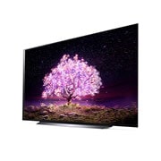 LG تلفزيون OLED 83 بوصة من مجموعة C1، بتصميم الشاشة السينمائية 4K وتقنية HDR السينمائية ومنصة WebOS الذكية وميزة تعتيم البكسل ThinQ AI, مظهر علوي, OLED83C1PVA, thumbnail 5
