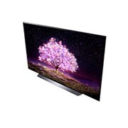 LG تلفزيون OLED 83 بوصة من مجموعة C1، بتصميم الشاشة السينمائية 4K وتقنية HDR السينمائية ومنصة WebOS الذكية وميزة تعتيم البكسل ThinQ AI, مظهر عن قرب يوضح باب ميني واش, OLED83C1PVA, thumbnail 10