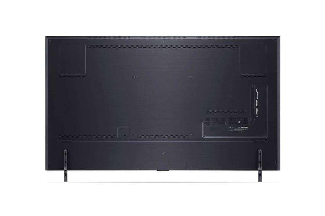 LG تلفزيون QNED 75 بوصة من مجموعة QNED90، تصميم شاشة سينمائية 4K بتقنية HDR السينمائية ومنصة WebOS الذكية وميزة تقنية ThinQ AI Mini LED, مظهر خلفي, 75QNED90VPA, thumbnail 7